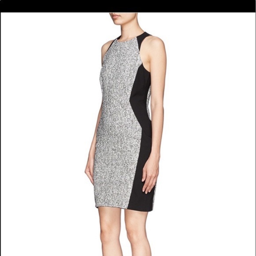 Ragan bone black and white sleeveless dress size 8